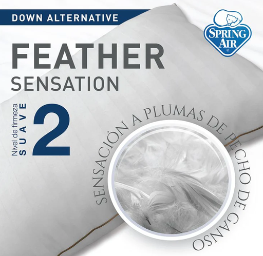 ALMOHADA FEATHER - BLANCOS Spring Air