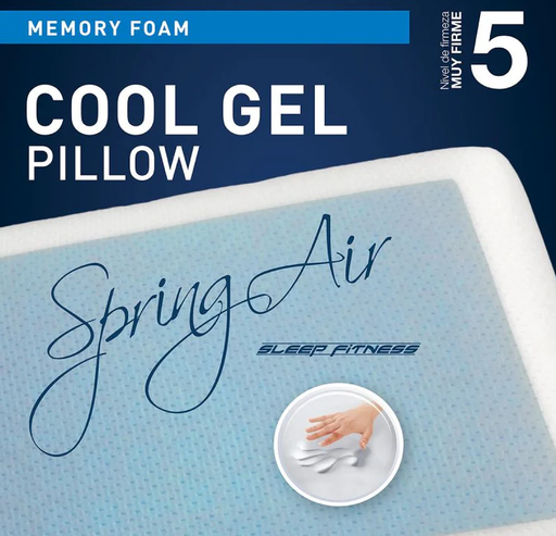 ALMOHADA COOL GEL MEMORY - BLANCOS Spring Air